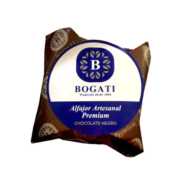 Alfajor Bogati chocolate negro