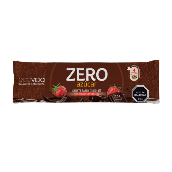 GALLETA ZERO AZUCAR CHOCOLATE FRUTILLA