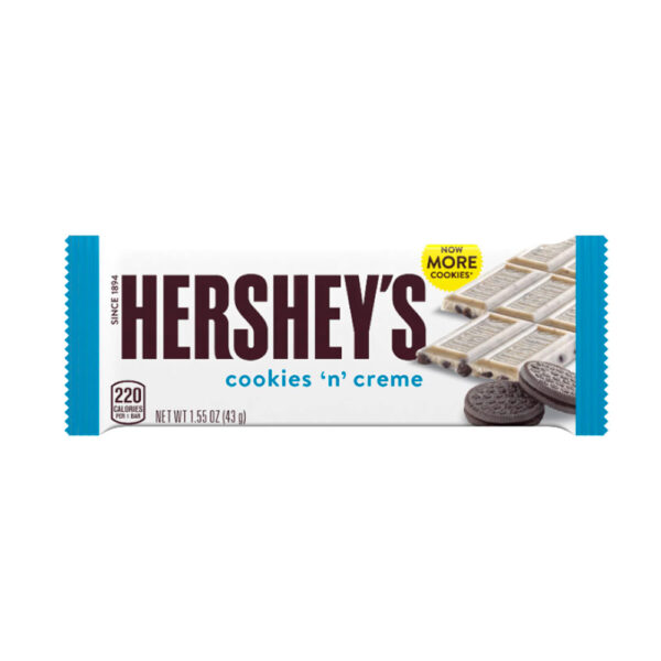 Barra chocolate blanco Hershey's