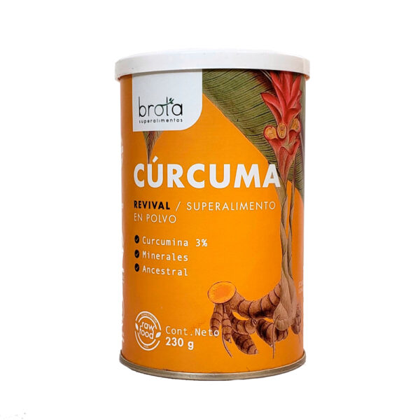 Cúrcuma en polvo orgánica Brota