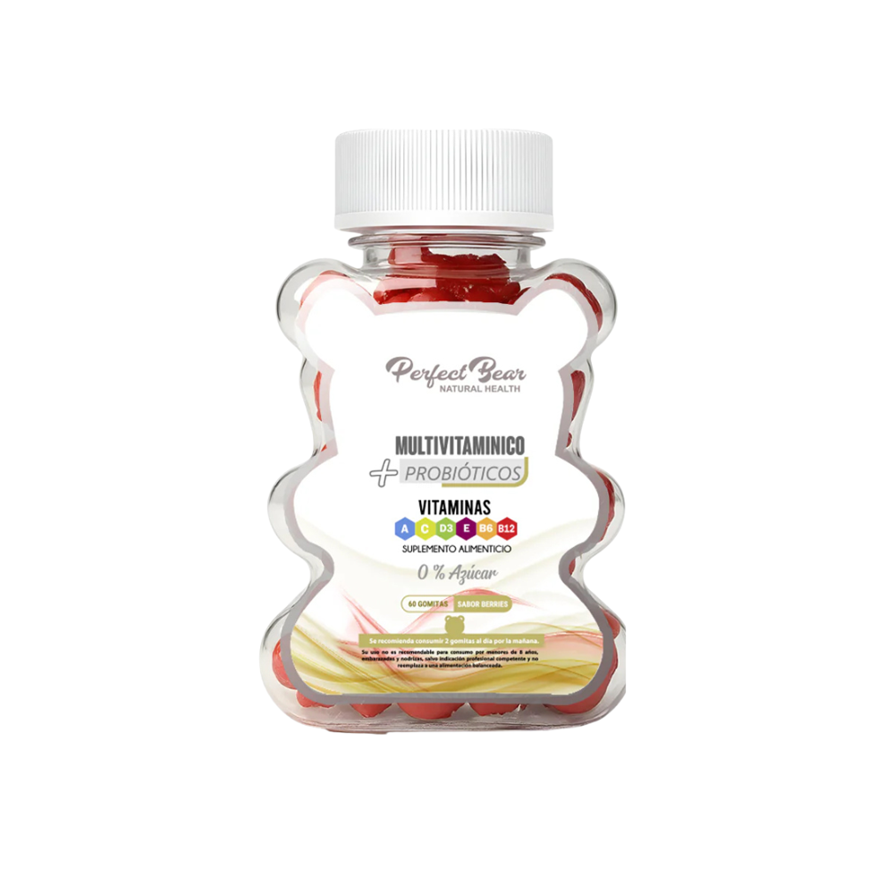Multivitaminico + Probiótico - Perfect Bear
